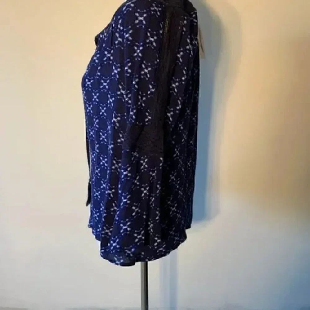 🆕 Jessica Simpson Alaya Peasant Top size S - Picture 5 of 7
